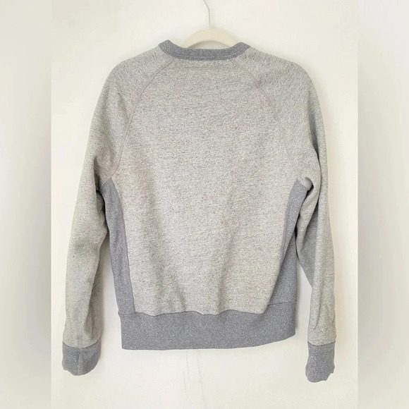 Wallace & Barnes Raglan Sleeve Sweatshirt Men’s Small J. Crew Pullover Crewneck - Picture 2 of 8